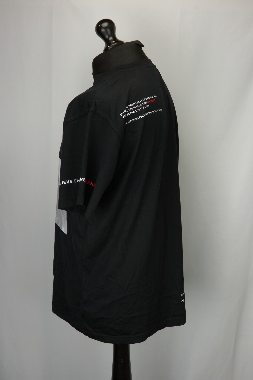 Burberry Love Montage Print T-Shirt Mens Size Small S Oversized Tee Short Sleeve - Image 11