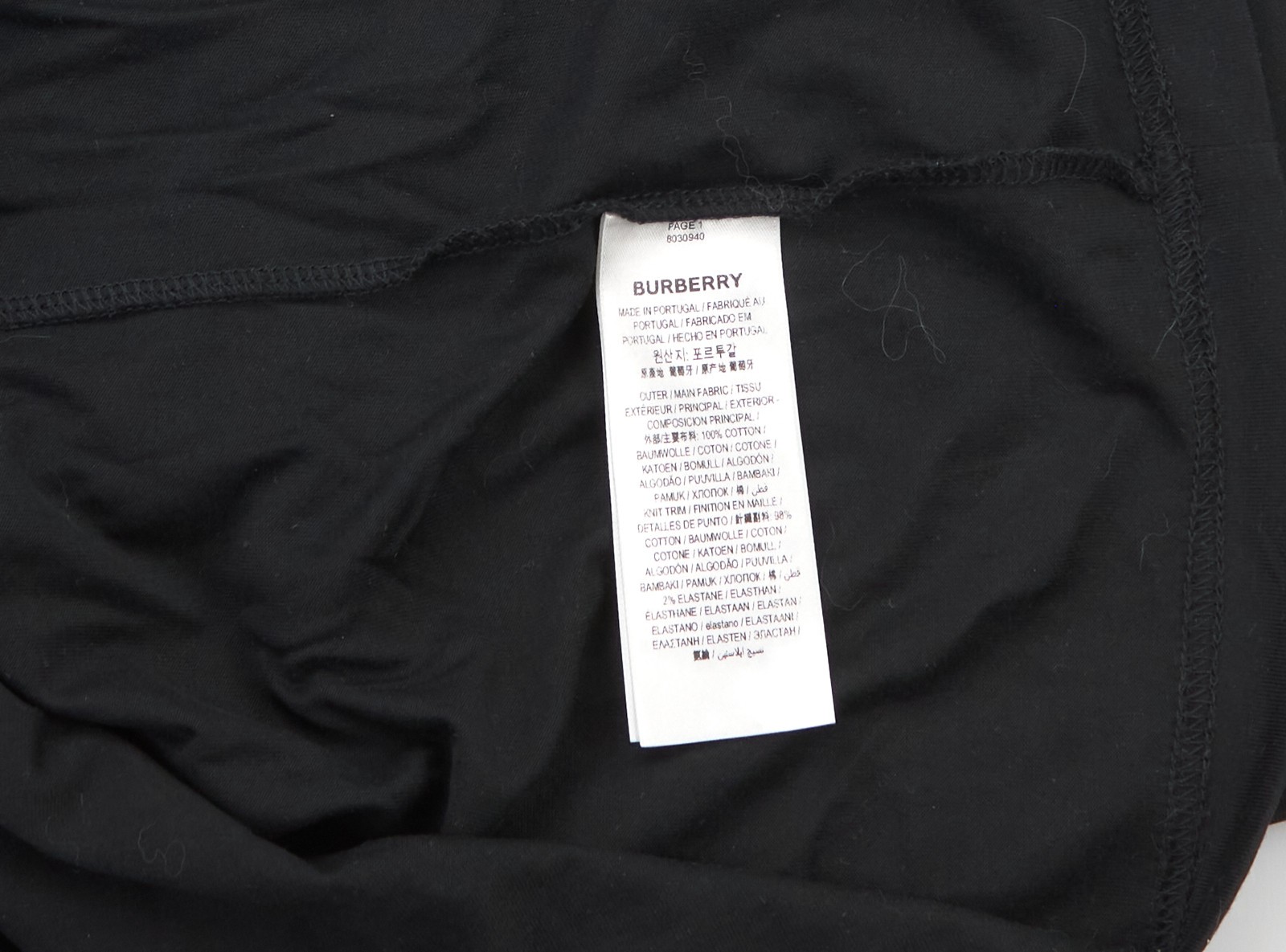 Burberry Love Montage Print T-Shirt Mens Size Small S Oversized Tee Short Sleeve - Image 12