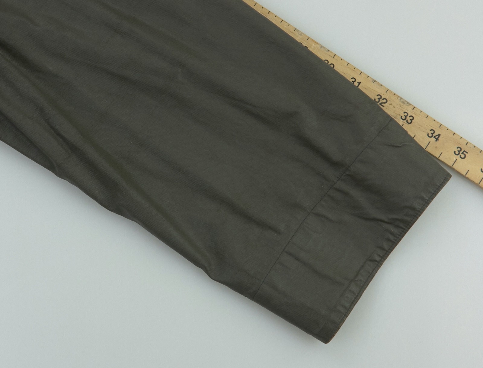 Stone Island Laminated Jacket Mens Size XL Khaki Coated Cotton 1999 VTG ITALY - Image 20