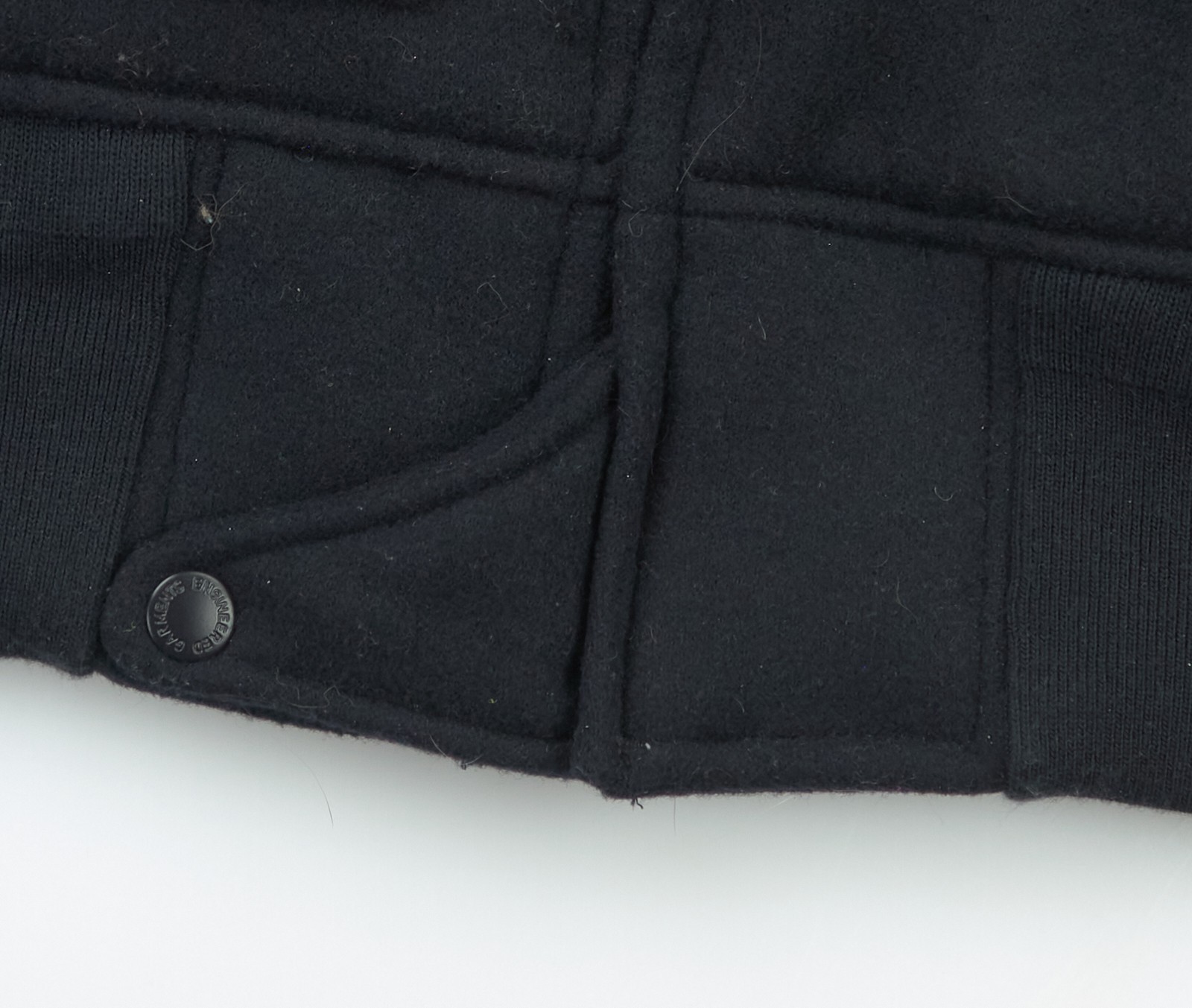 Engineered Garments x Uniqlo Bomber Jacket Mens Medium Oversized Black Blouson - Image 11