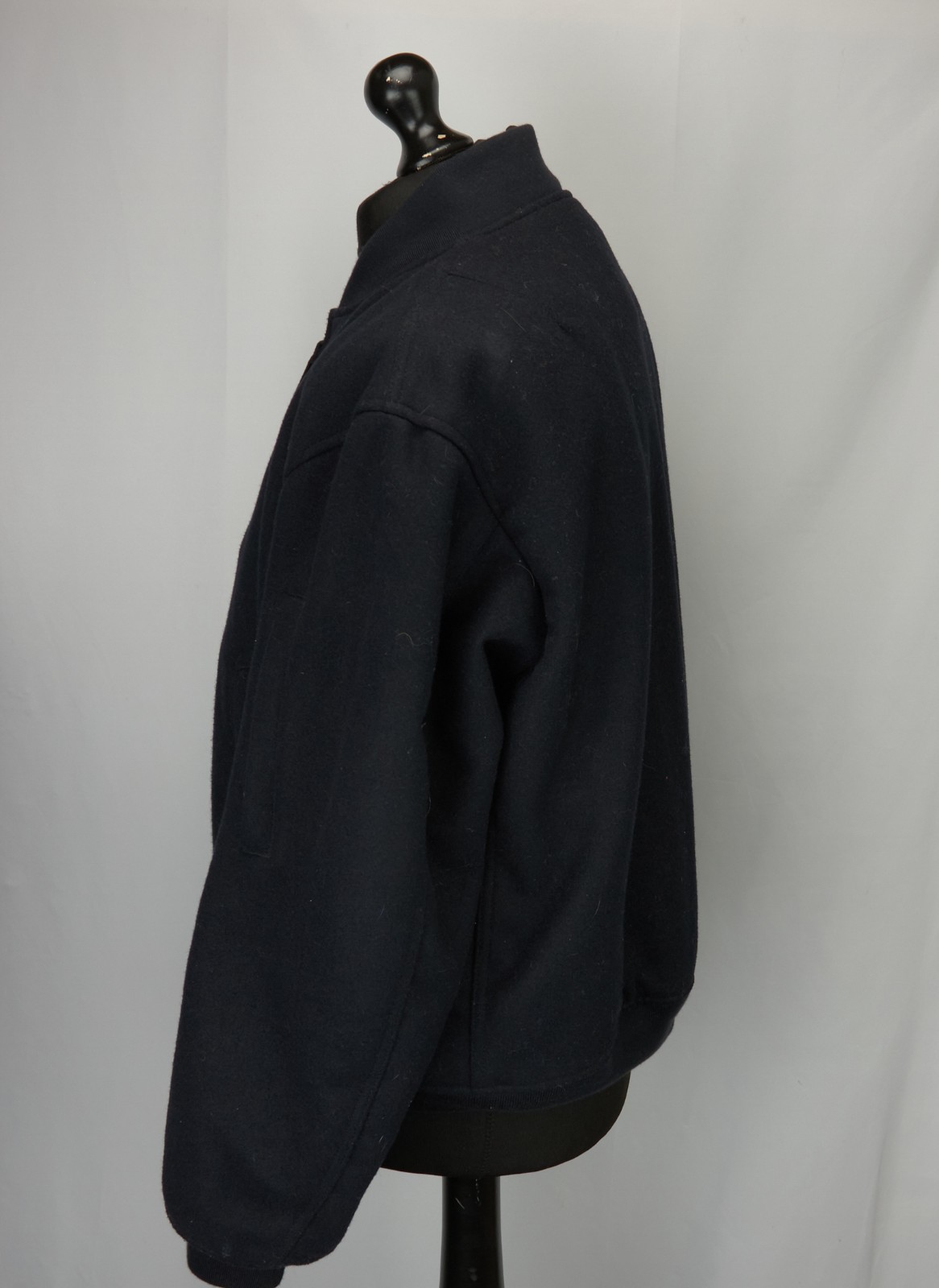 Engineered Garments x Uniqlo Bomber Jacket Mens Medium Oversized Black Blouson - Image 13