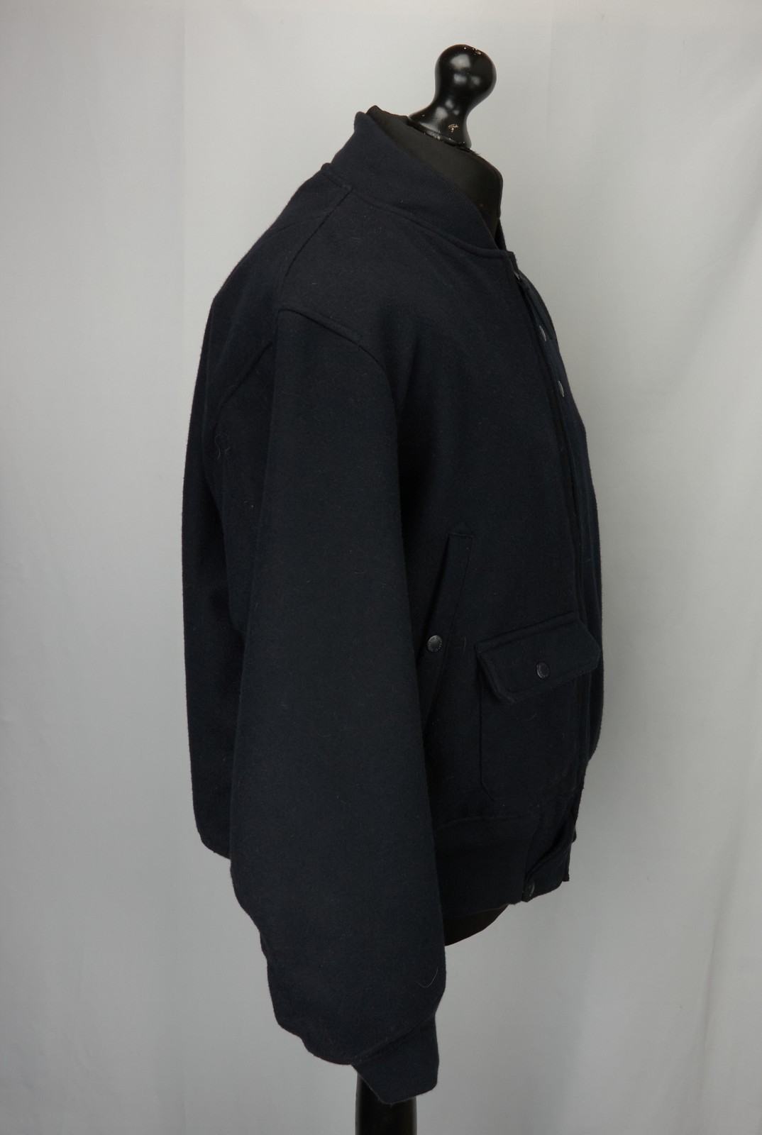Engineered Garments x Uniqlo Bomber Jacket Mens Medium Oversized Black Blouson - Image 14