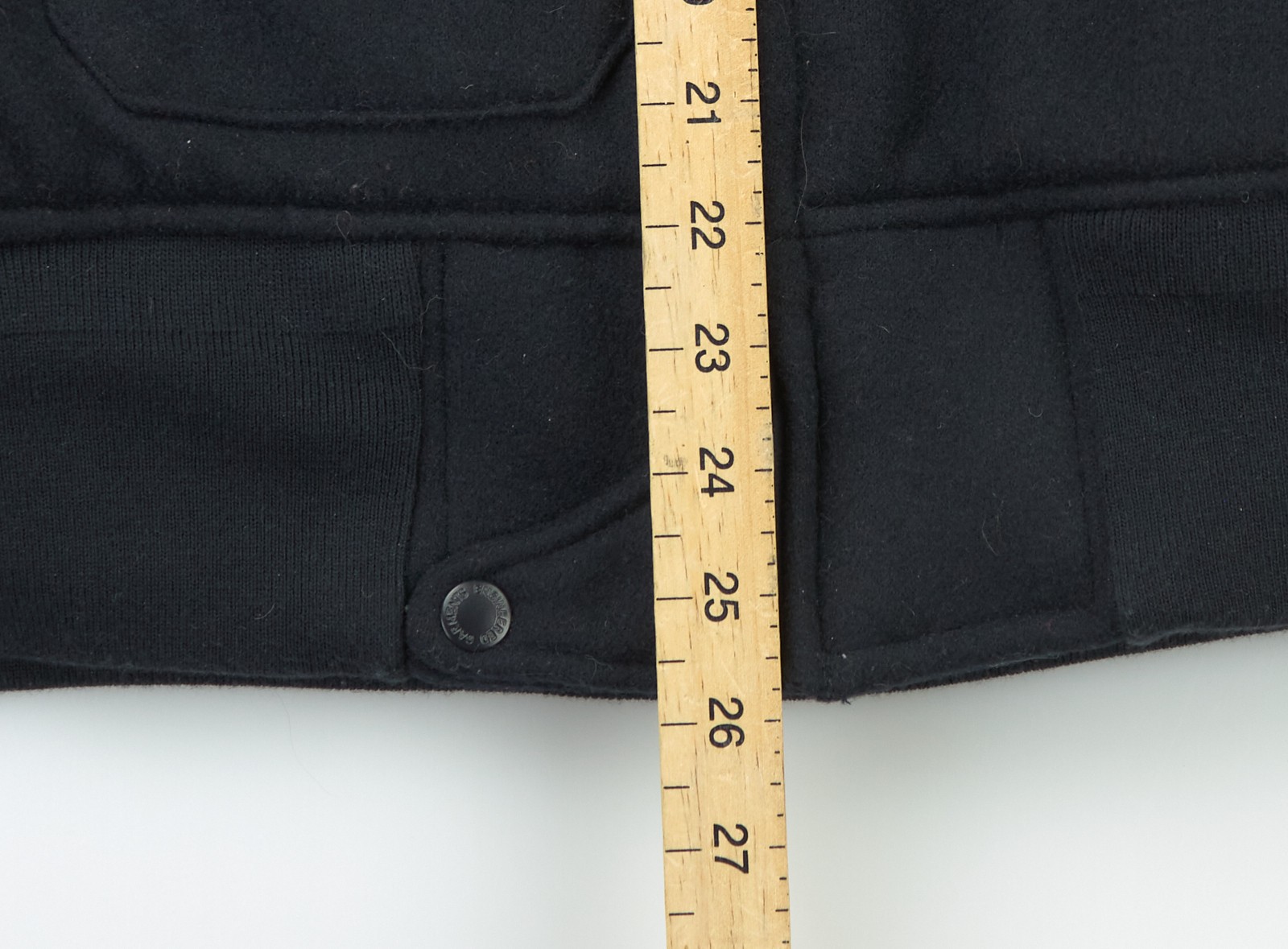 Engineered Garments x Uniqlo Bomber Jacket Mens Medium Oversized Black Blouson - Image 23